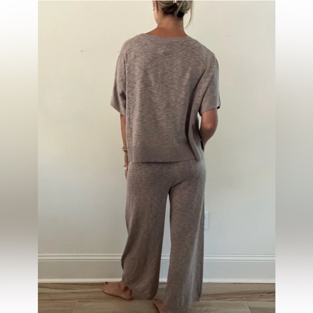 Slub Knit Sweater Set - Picture 4 of 4
